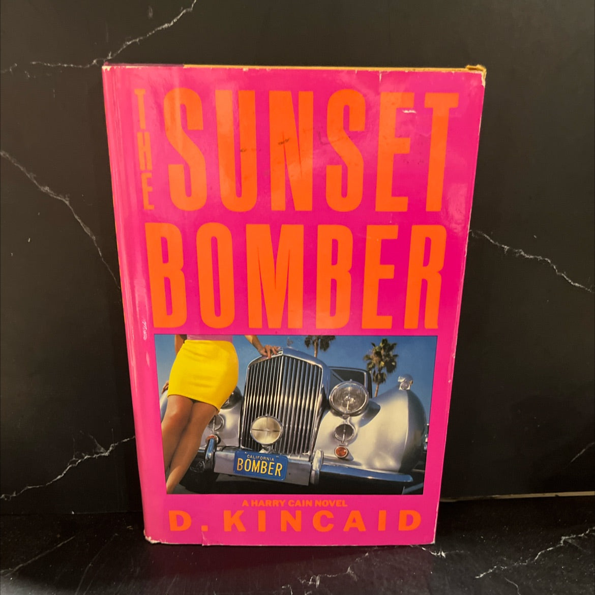 the sunset bomber book, by D. Kincaid, 1986 Hardcover image 1