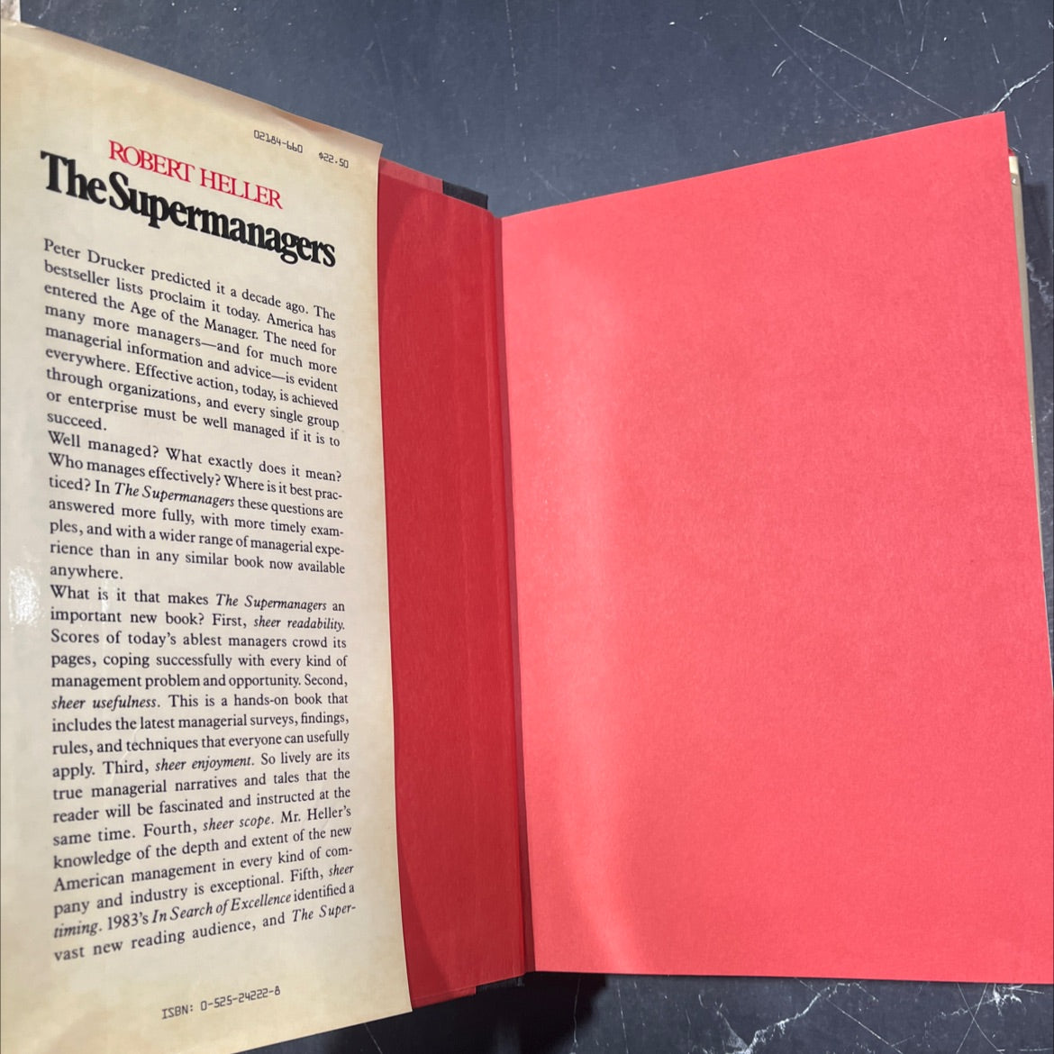 the supermanagers book, by Robert Heller, 1984 Hardcover image 4