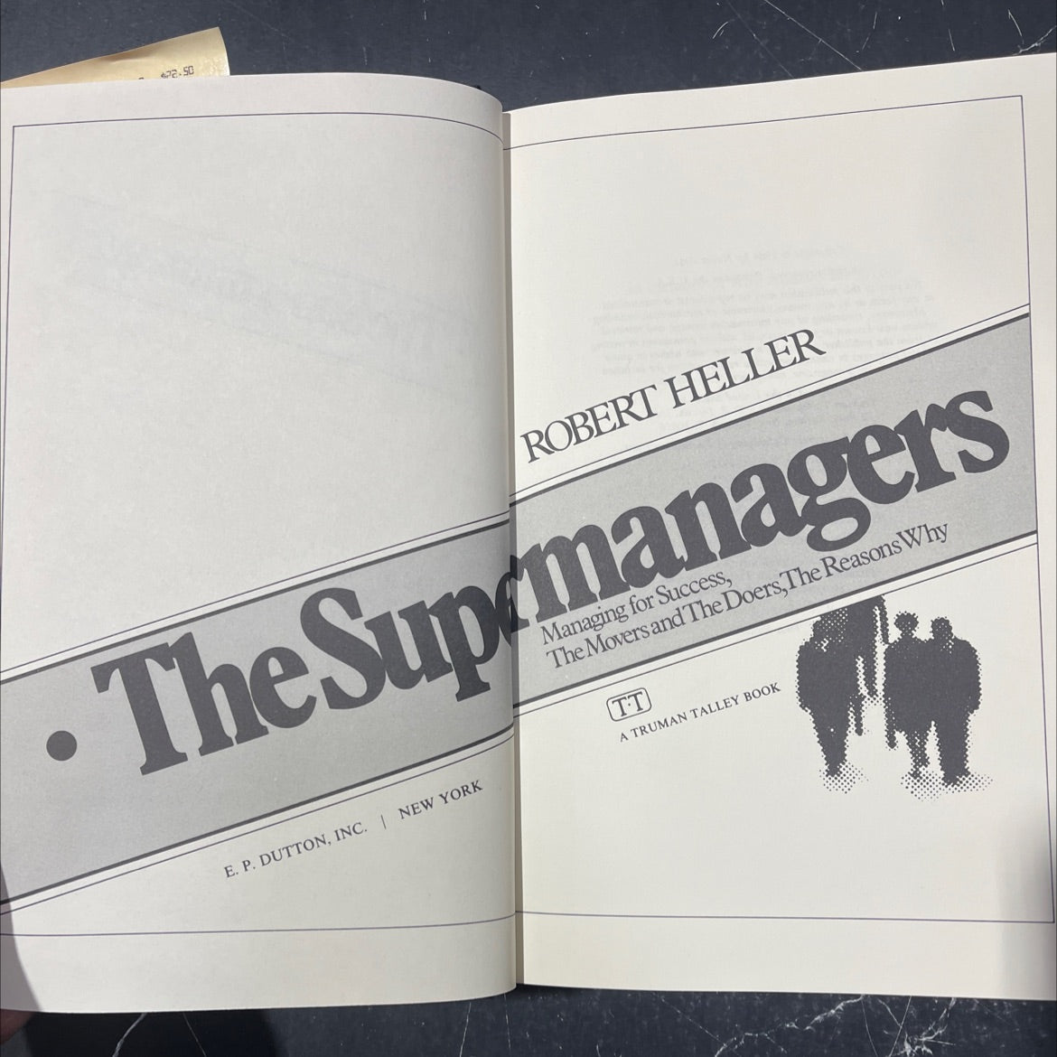 the supermanagers book, by Robert Heller, 1984 Hardcover image 2