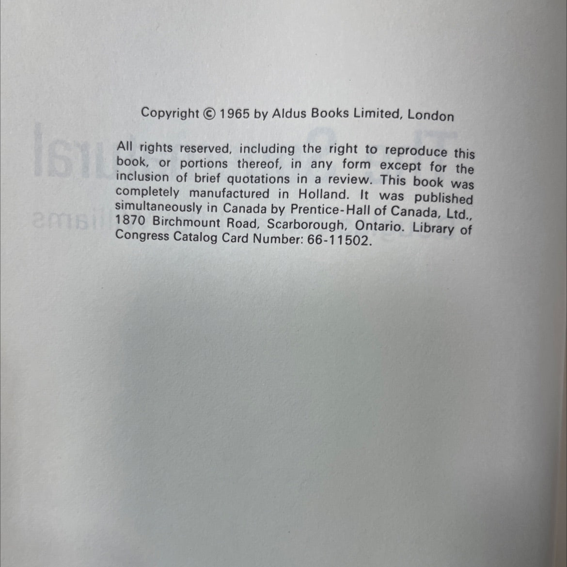 the supernatural book, by douglas hill and pat williams, 1965 Hardcover image 3