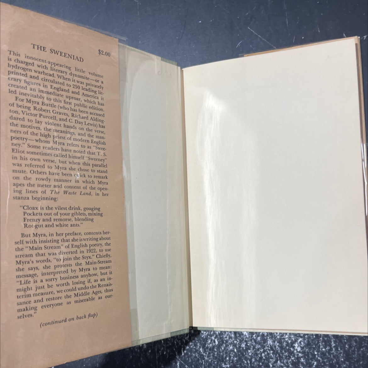 the sweeniad book, by myra buttle, 1957 Hardcover image 4