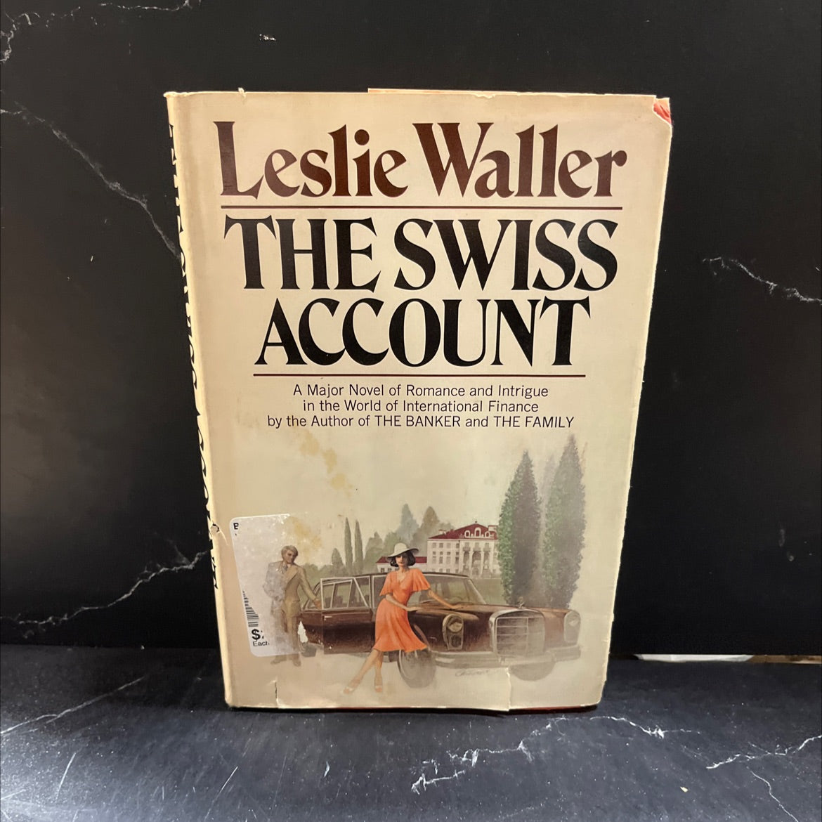 the swiss account book, by Leslie Waller, 1976 Hardcover image 1