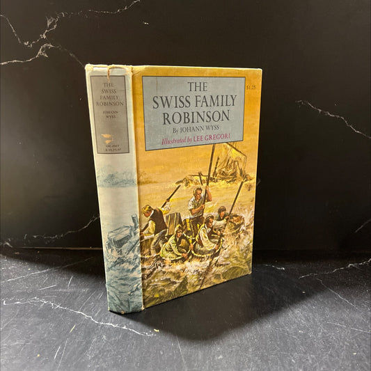 the swiss family robinson book, by william h. g. kingston, 1963 Hardcover image 1