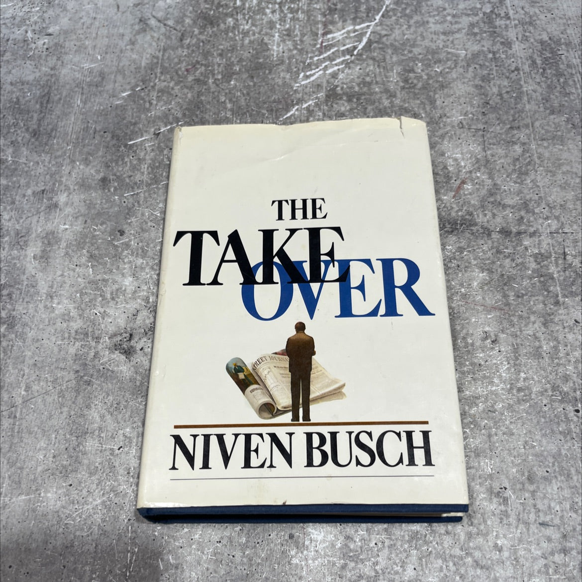 the takeover book, by Niven Busch, 1973 Hardcover image 1