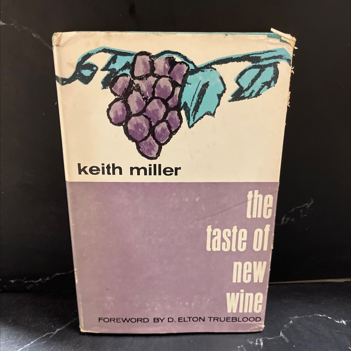 the taste of new wine book, by keith miller, 1966 Hardcover image 1