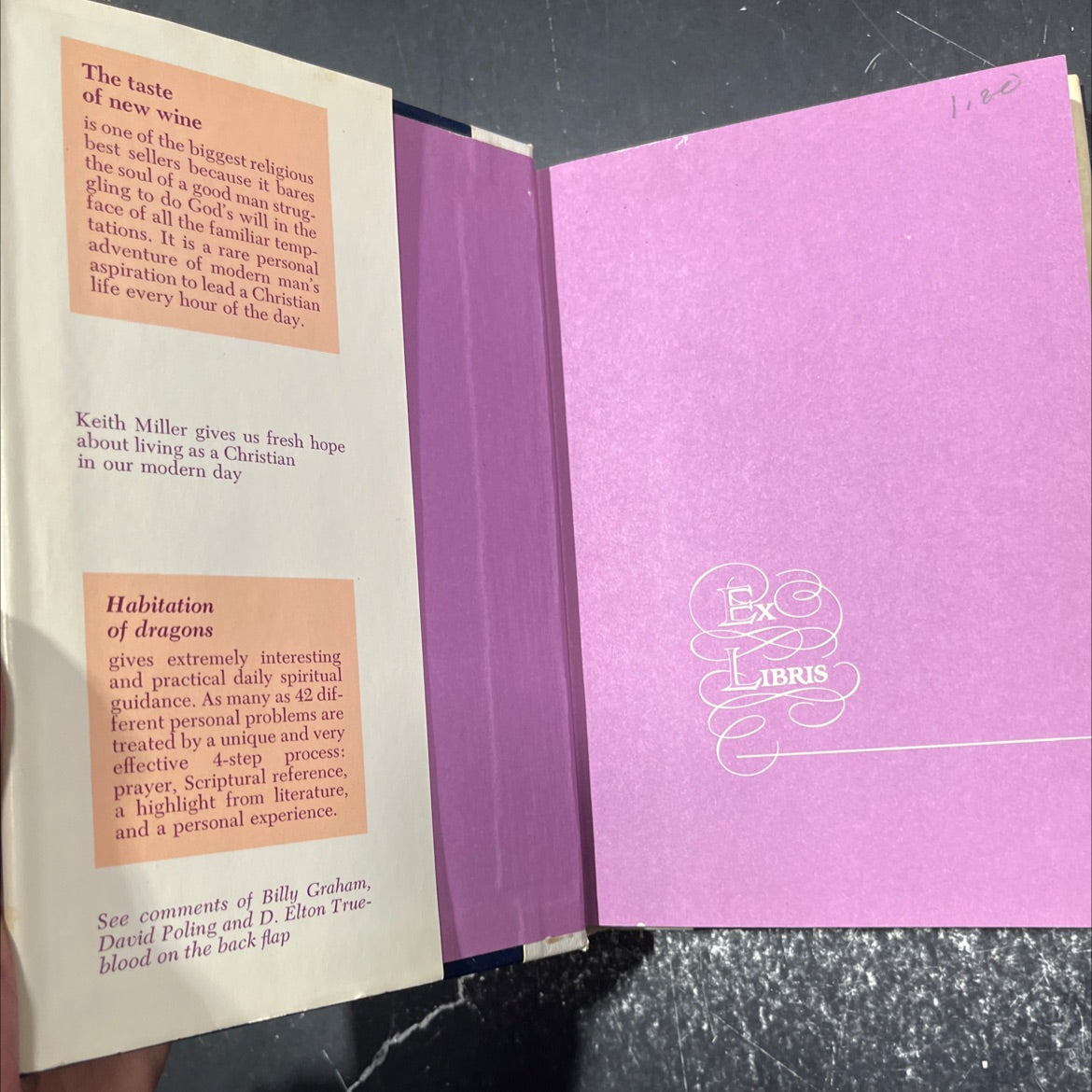 the taste of new wine book, by keith miller, 1970 Hardcover image 4