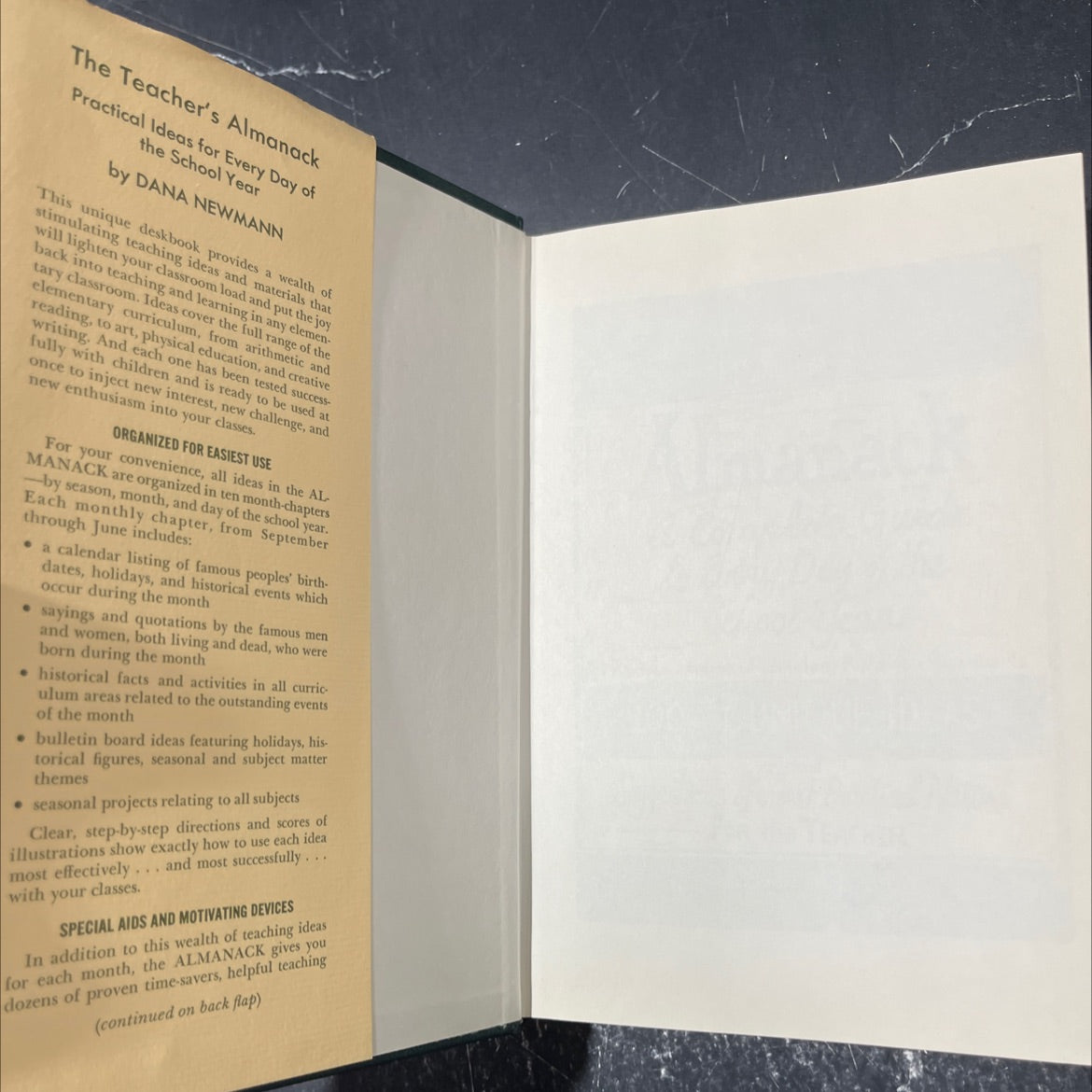 the teacher's almanack a complete guide to every day of the school year recipes games formulas riddles experiments 100s image 4