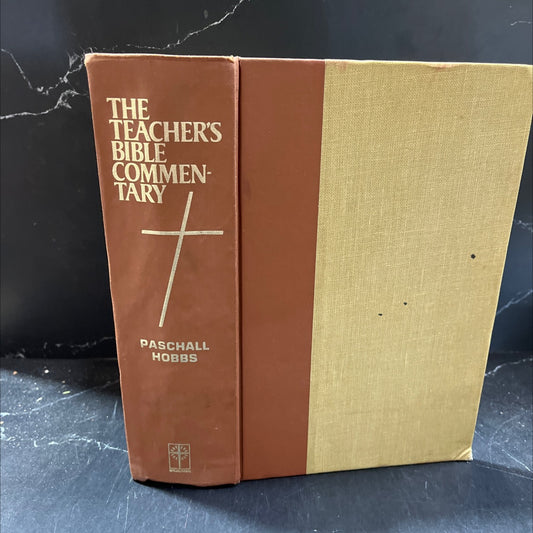 the teacher's bible commentary book, by H. Franklin Paschall, 1972 Hardcover image 1