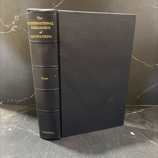 the temper book, by rhoda thomas tripp, 1970 Hardcover image 1