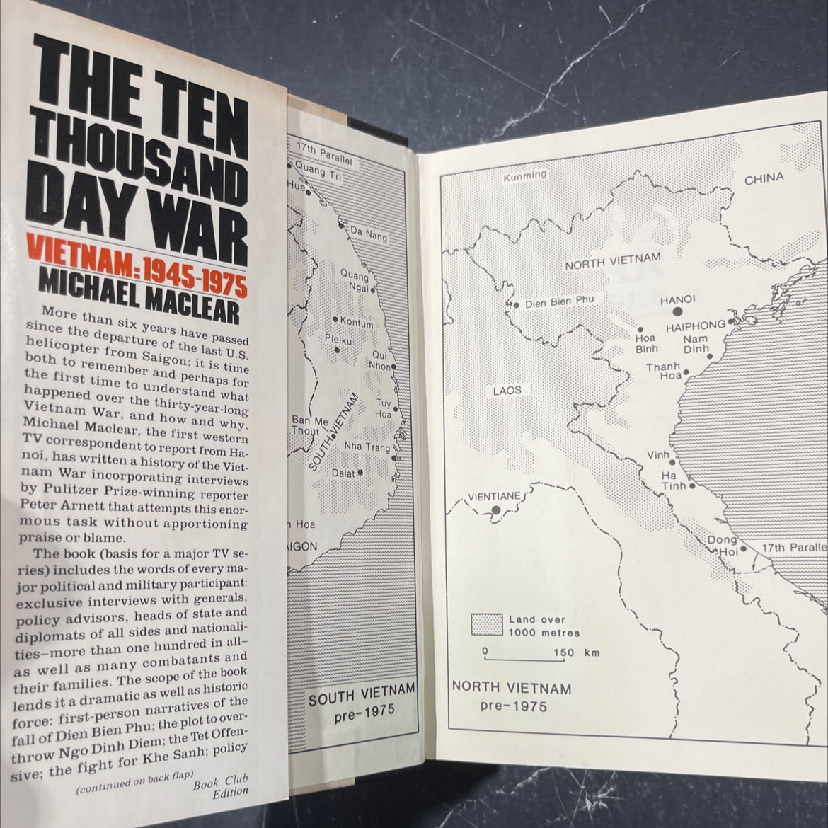 the ten thousand day war vietnam: 1945-1975 book, by Michael Maclear, 1981 Hardcover image 4