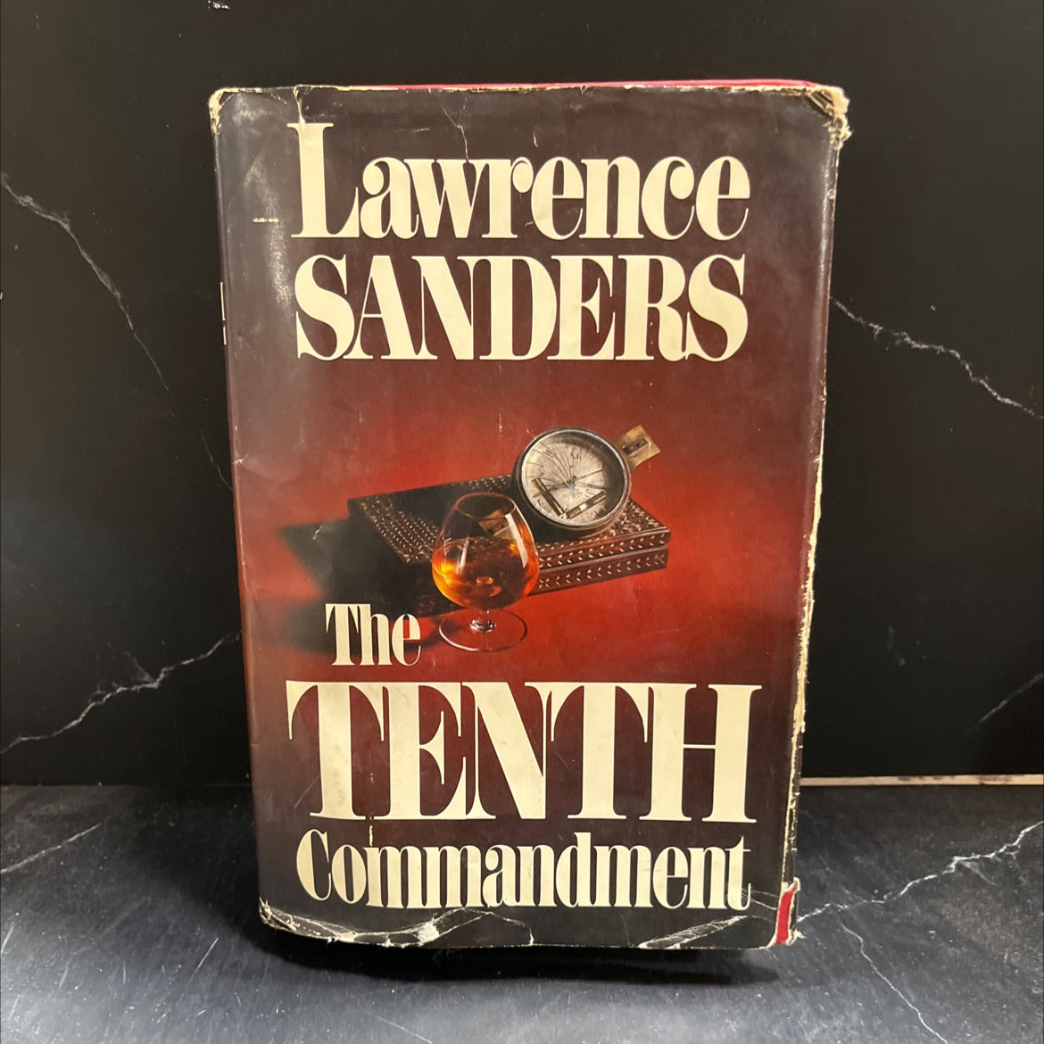 the tenth commandment book, by lawrence sanders, 1980 Hardcover image 1