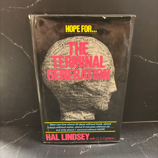 the terminal generation book, by Hal Lindsey, 1976 Hardcover image 1