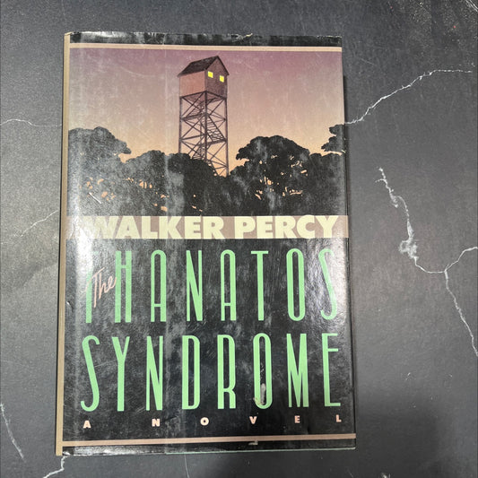 the thanatos syndrome book, by walker percy, 1987 Hardcover image 1