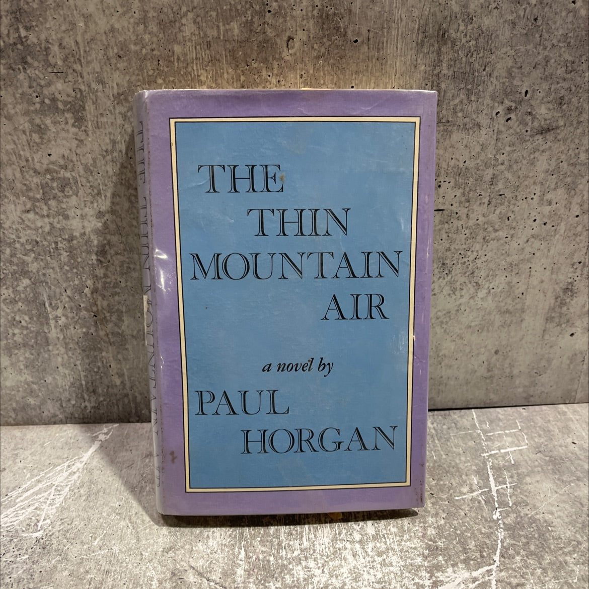 the thin mountain air book, by Paul Horgan, 1977 Hardcover image 1