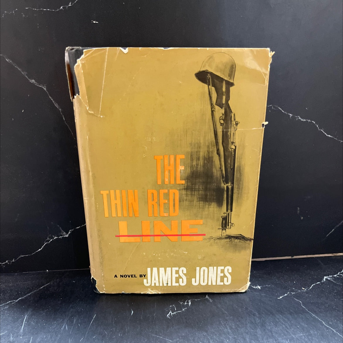 the thin red line book, by james jones, 1962 Hardcover image 1