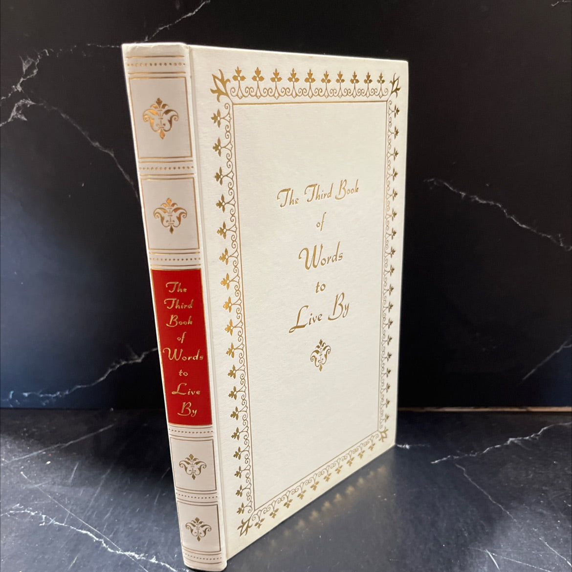 the third book of words to live by book, by unknown, 1967 Hardcover image 1