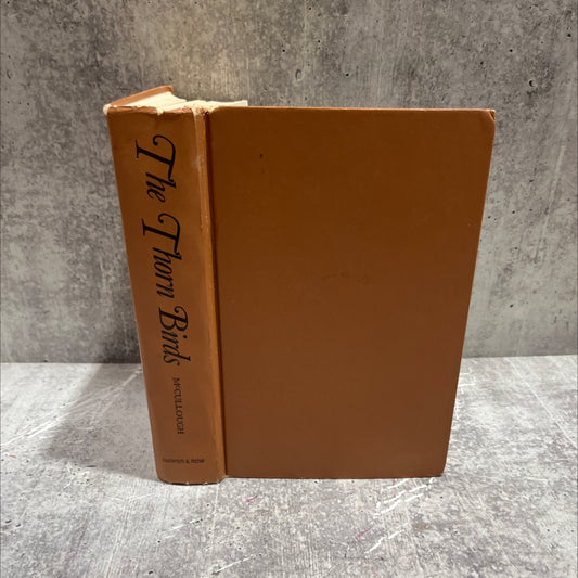 the thorn birds book, by Colleen McCullough, 1977 Hardcover image 1
