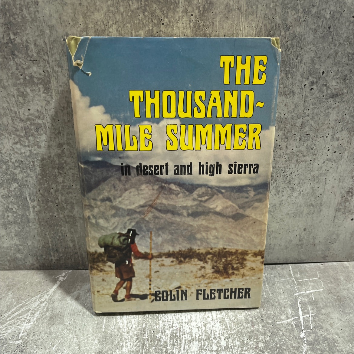 the thousand mile summer in desert and high sierra book, by colin fletcher, 1964 Hardcover image 1