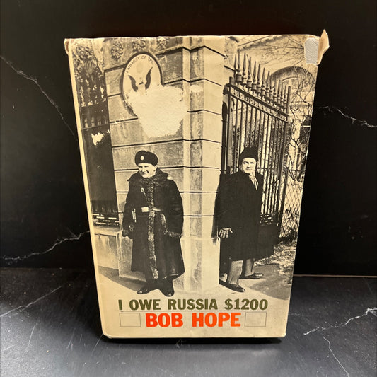SIGNED the three iron book, by bob hope, 1963 Hardcover, Vintage image 1