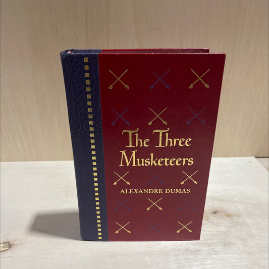 the three musketeers book, by alexandre dumas, 1970 Leather image 1