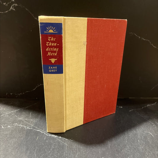 the thundering herd book, by Zane Grey, 1953 Hardcover image 1