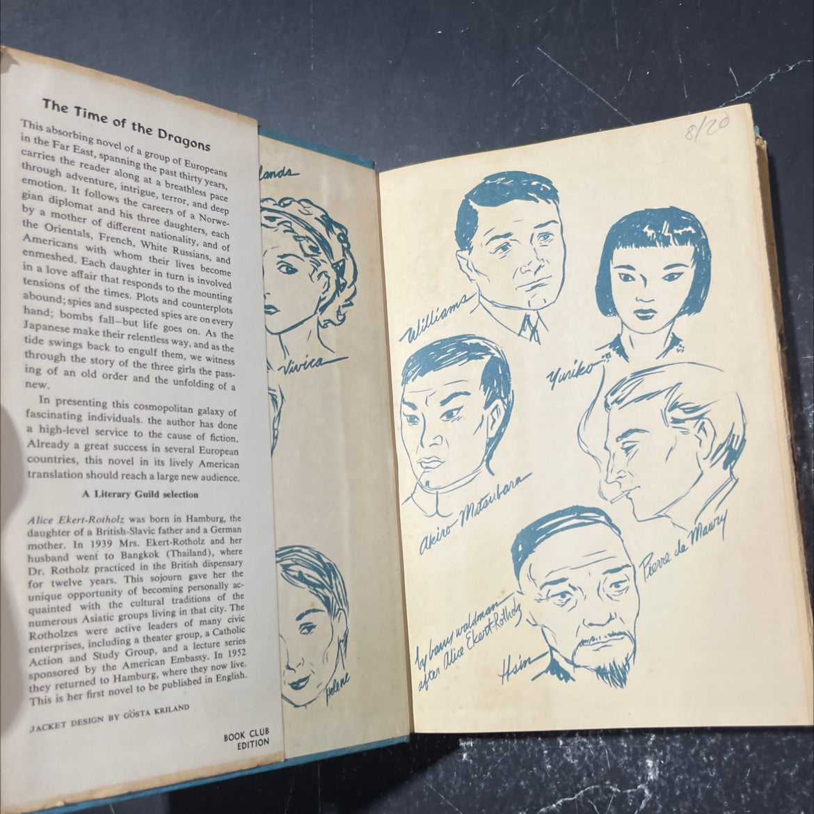 the time of the dragons book, by alice ekert-rotholz, 1958 Hardcover image 4