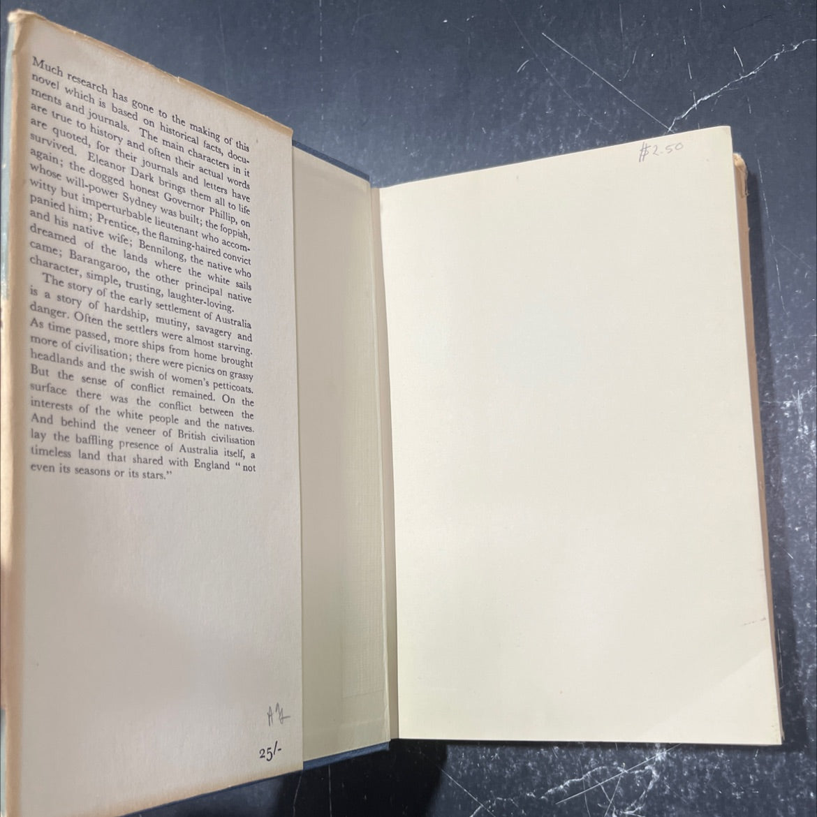 the timeless land book, by eleanor dark, 1963 Hardcover image 4