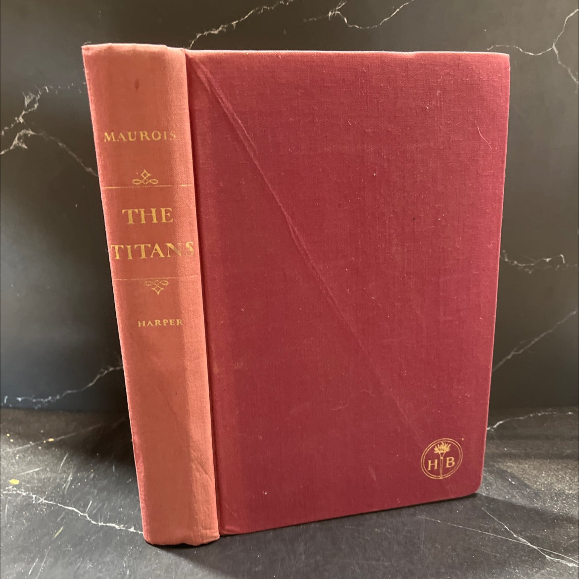 the titans a three-generation biography of the dumas book, by andré maurois, 1957 Hardcover image 1