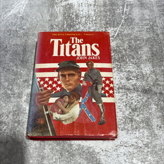 the titans book, by john jakes, 1976 Hardcover image 1