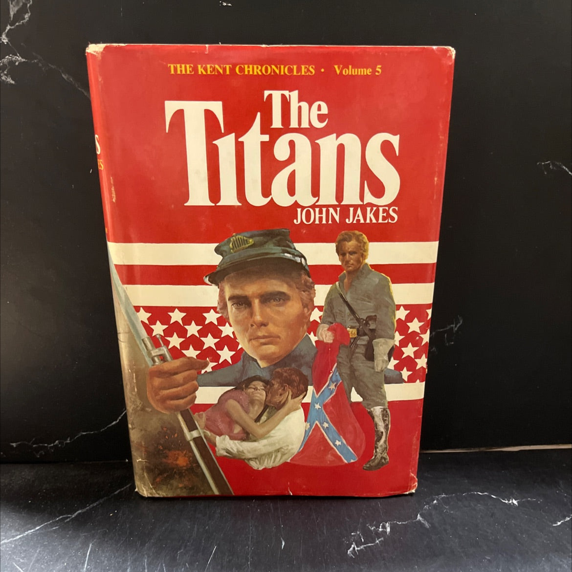 the titans book, by john jakes, 1976 Hardcover image 1