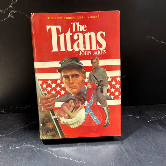 the titans book, by john jakes, 1976 Hardcover image 1
