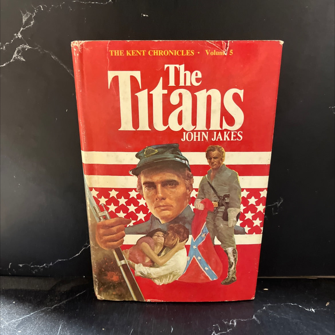 the titans book, by john jakes, 1976 Hardcover image 1