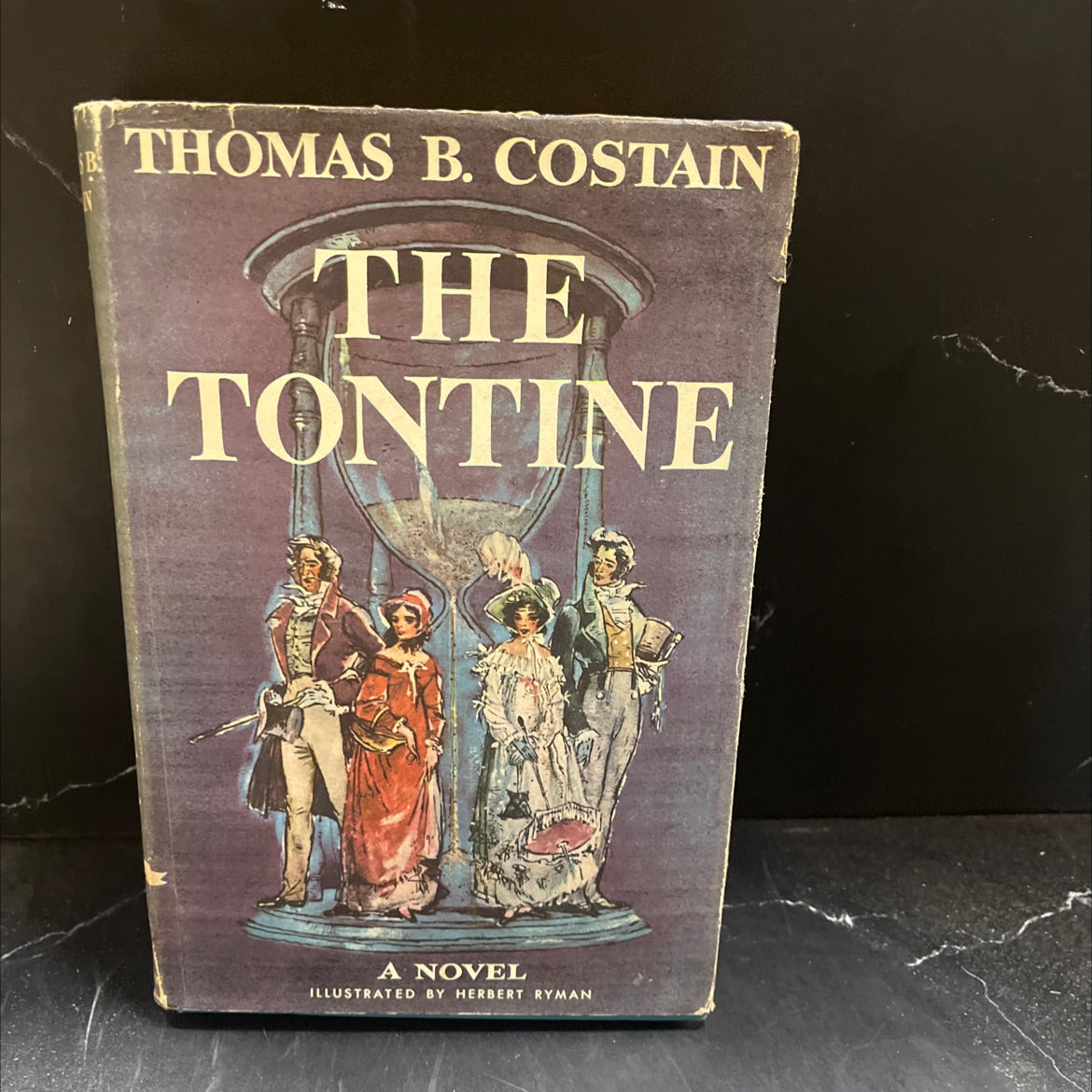the tontine book, by thomas b. costain, 1955 Hardcover image 1