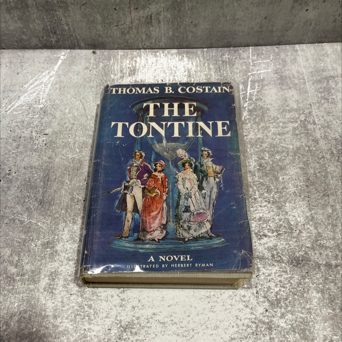 the tontine book, by thomas b. costain, 1955 Hardcover image 1