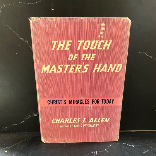 the touch of the master's hand book, by Charles L. Allen, 1956 Hardcover image 1