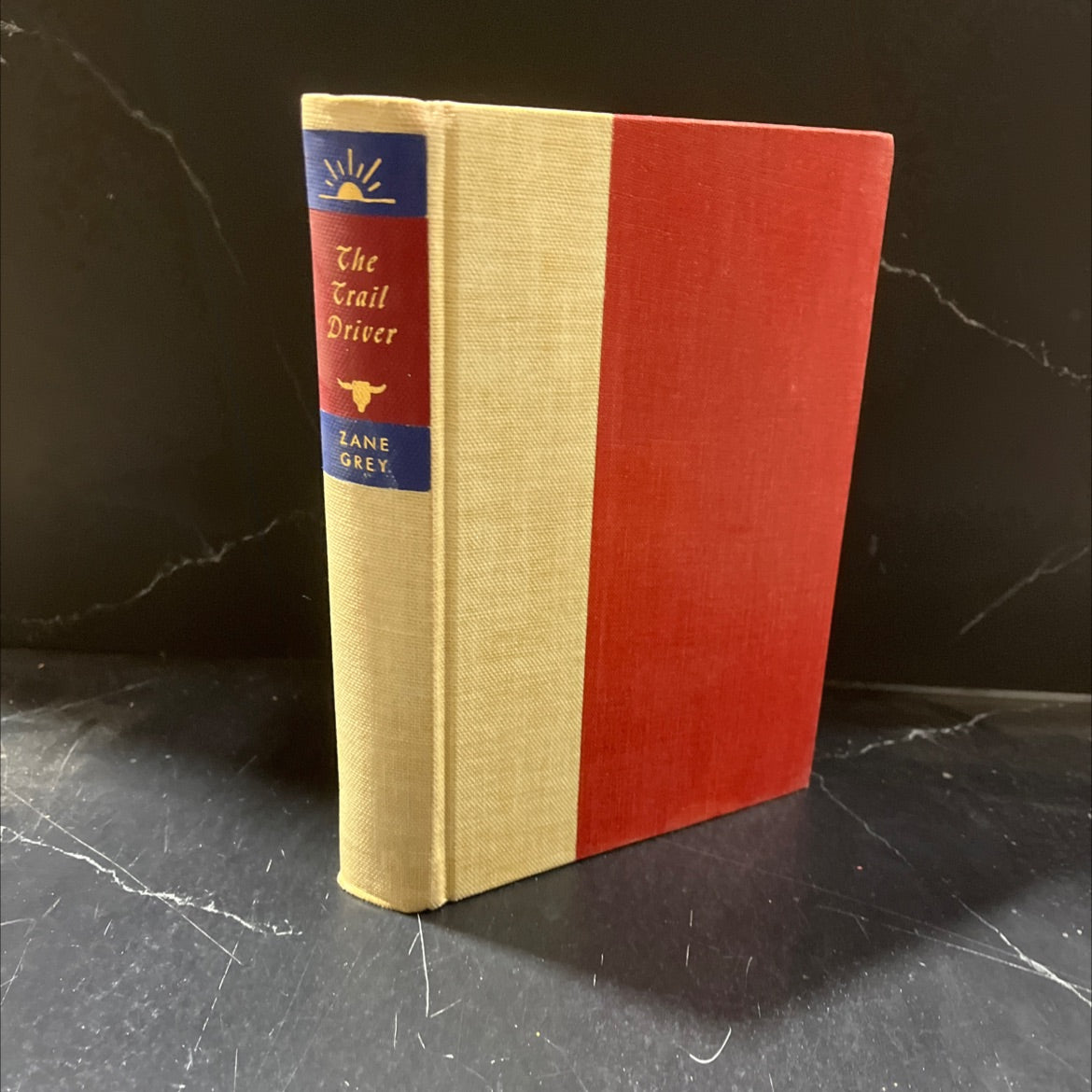 the trail driver book, by zane grey, 1936 Hardcover image 1