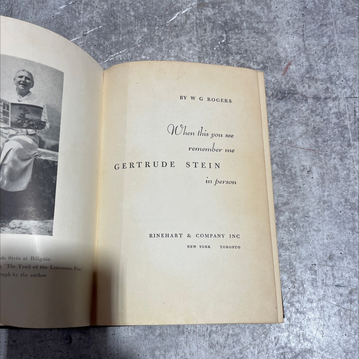 the trail of the lonesome pine book, by w g rogers, 1948 Hardcover image 2