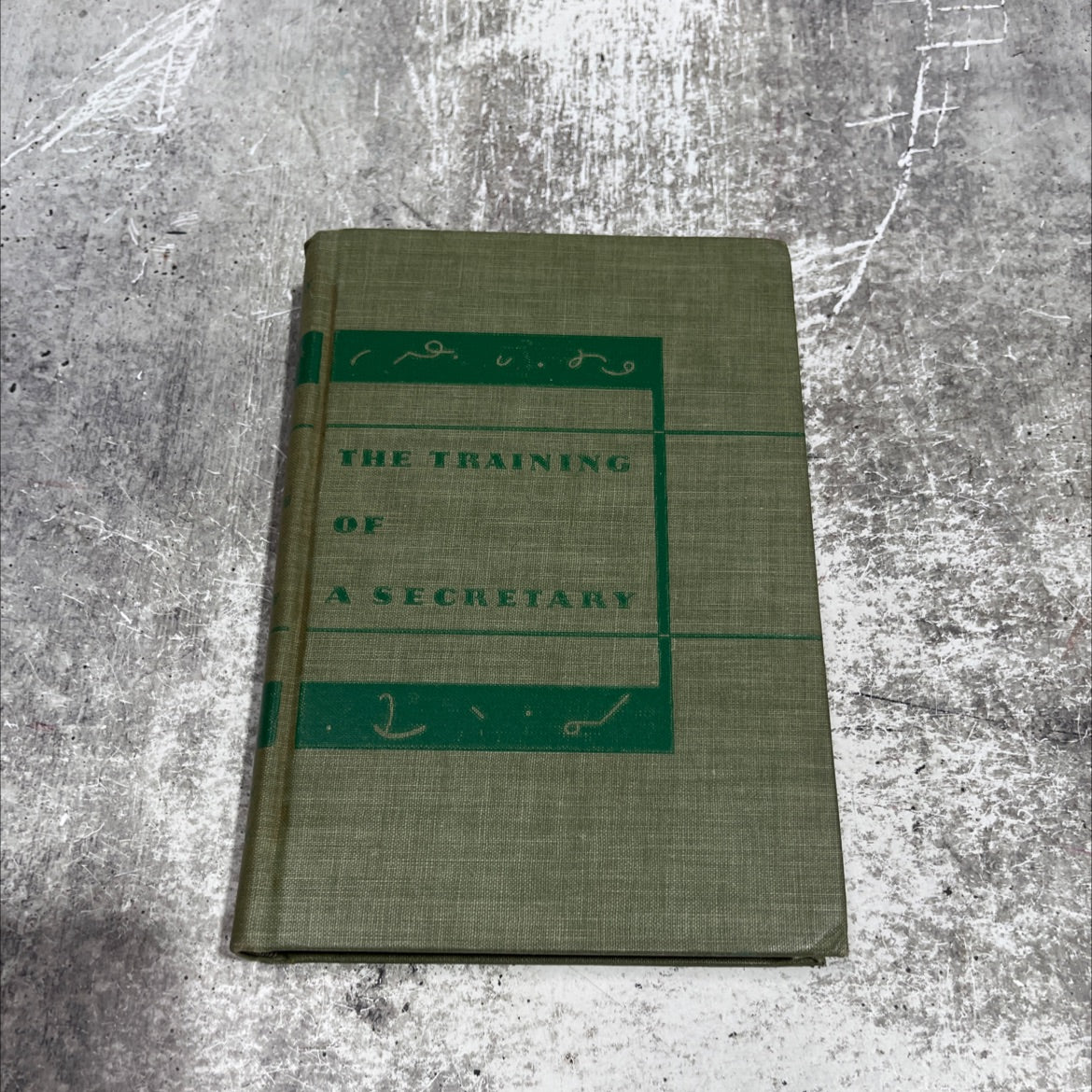the training of a secretary book, by edgar c. wikdall, clyde o. thompson, kate keenly, 1938 Hardcover image 1
