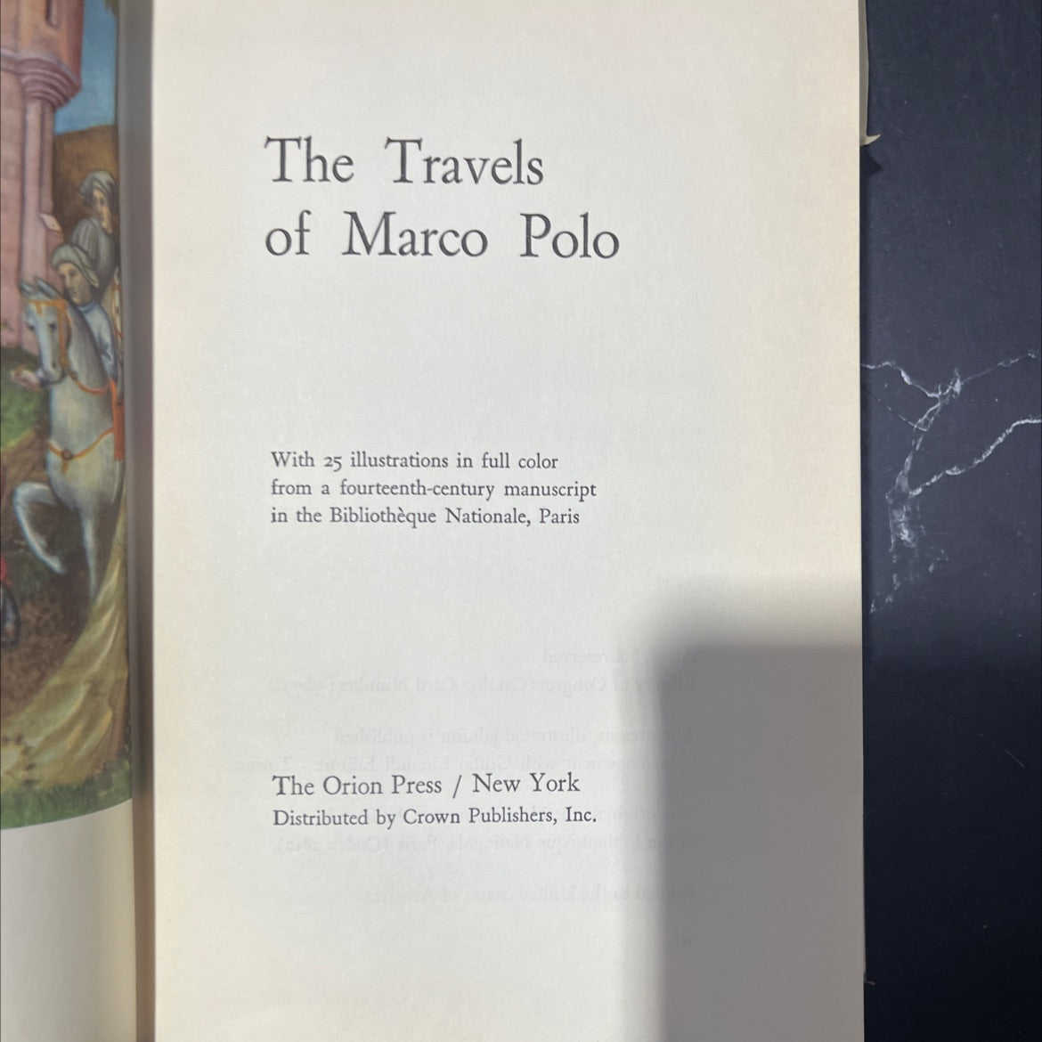 the travels of marco polo book, by Marco Polo, 1970 Hardcover image 2