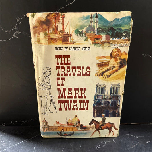 the travels of mark twain book, by mark twain, 1961 Hardcover image 1