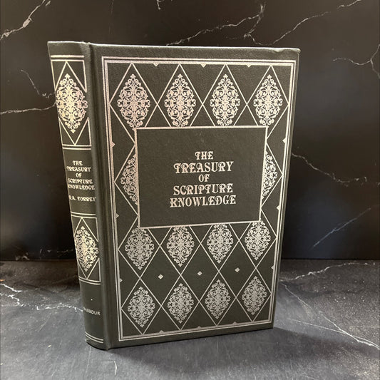 the treasury of scripture knowledge book, by R.A. Torrey, 1970 Leather image 1