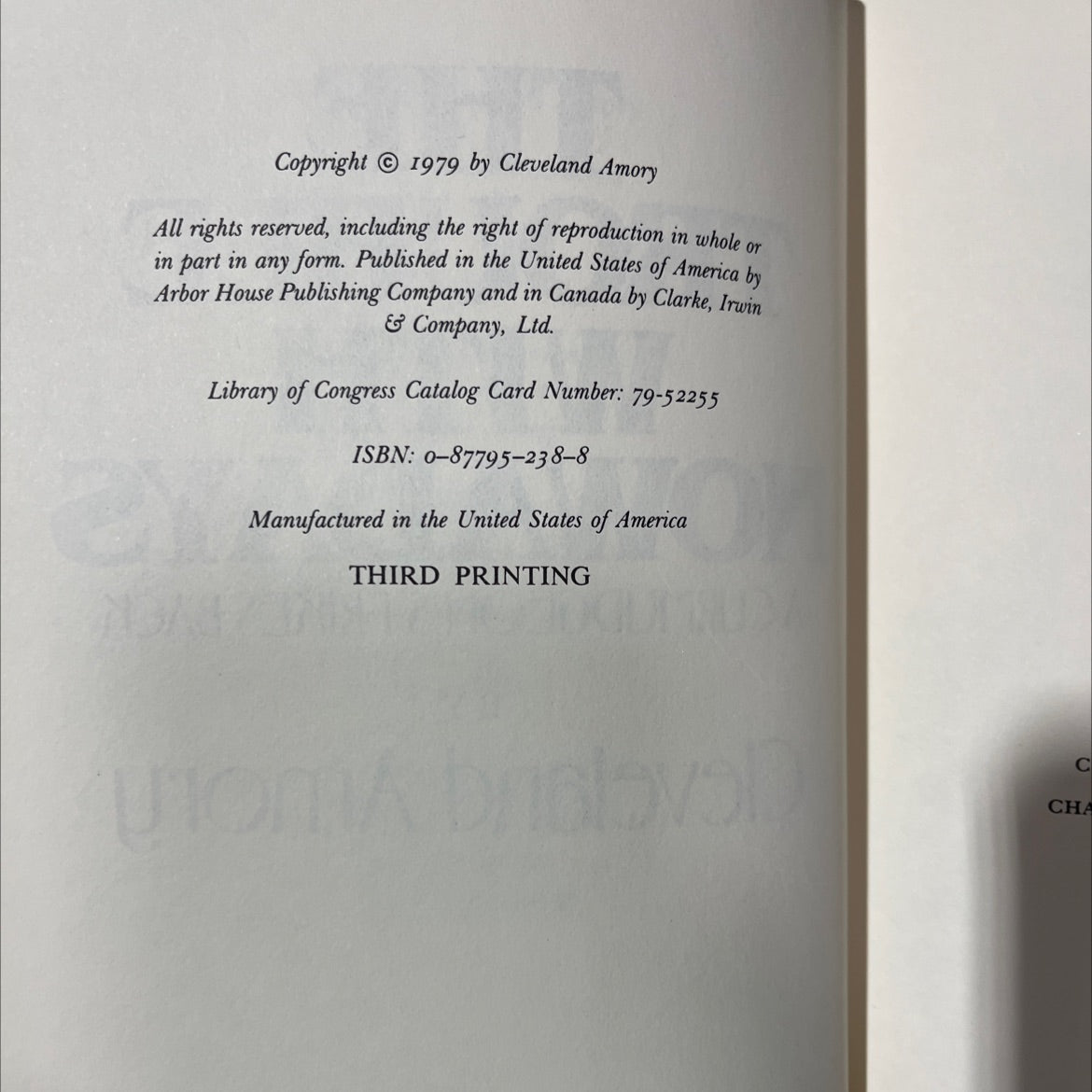 the trouble with nowadays a curmudgeon strikes back book, by Cleveland Amory, 1979 Hardcover image 3