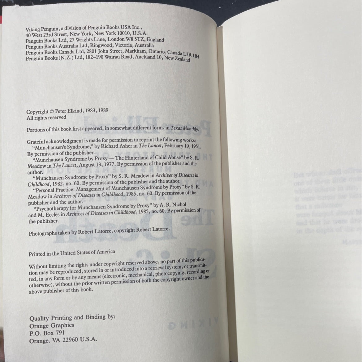 the true story of nurse genene jones and the texas baby murders book, by Peter Elkind, 1989 Hardcover image 3