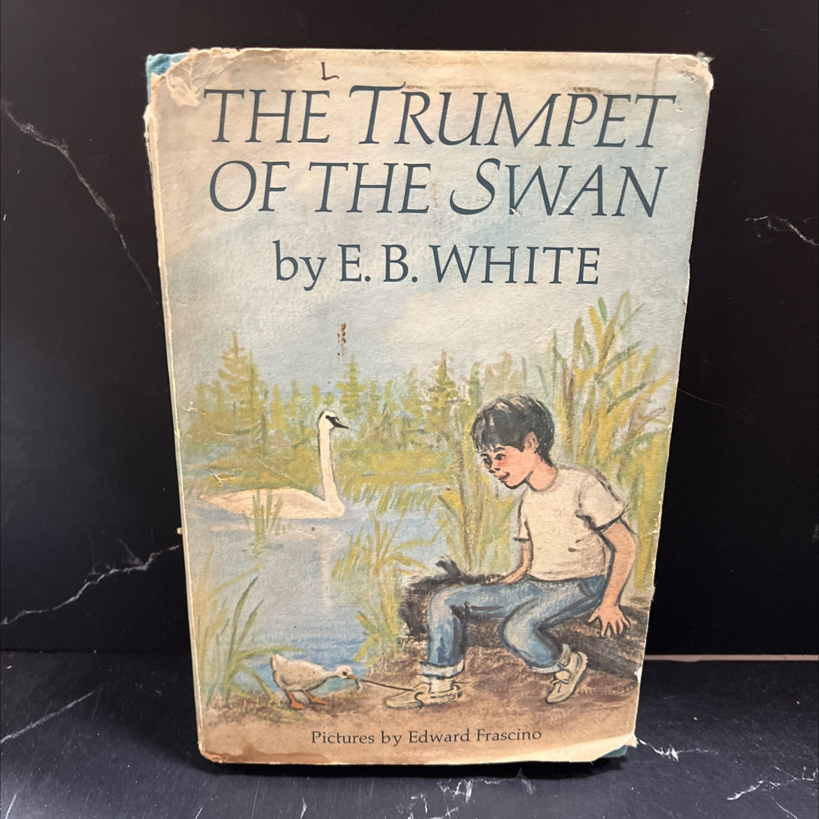 the trumpet of the swan book, by e. b. white, 1970 Hardcover image 1