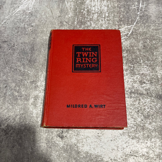 the twin ring mystery book, by mildred a. wirt, 1935 Hardcover image 1