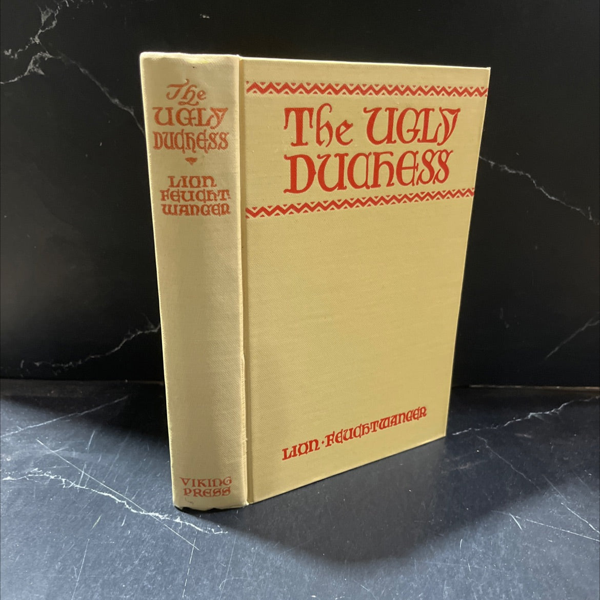 the ugly duchess book, by lion feuchtwanger, 1928 Hardcover image 1