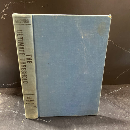 the ultimate threshold book, by mirra ginsburg, 1970 Hardcover image 1