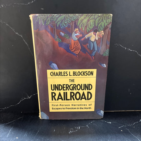 the underground railroad book, by Charles L. Blockson, 1987 Hardcover image 1