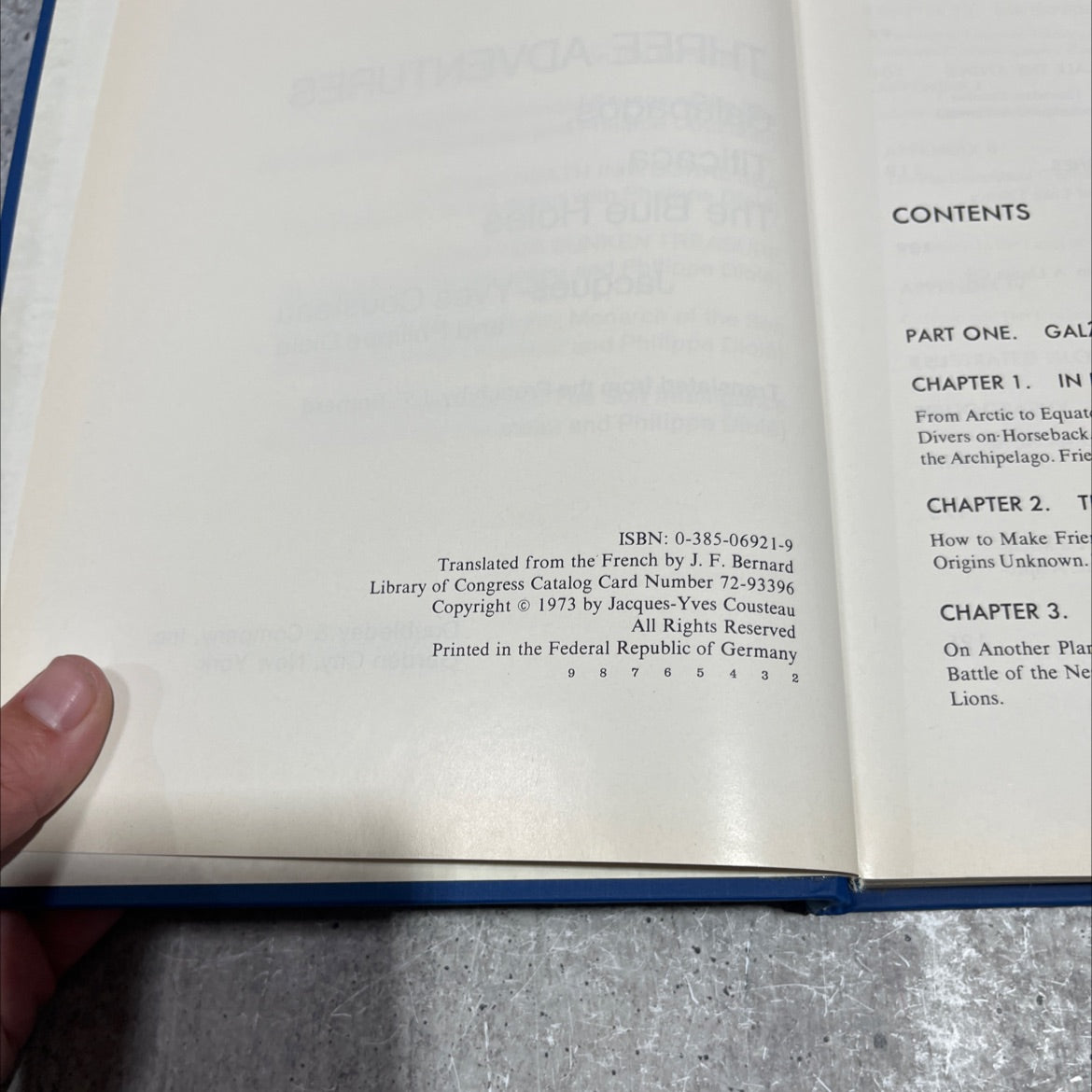 the undersea discoveries of jacques-yves cousteau book, by Jacques-Yves Cousteau, 1973 Hardcover image 3