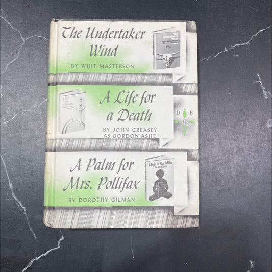the undertaker wind book, by whit masterson, 1973 Hardcover image 1